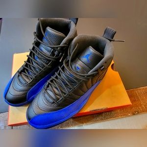 Authentic Air Jordan 12 Retro (Royal Blue and Black)
